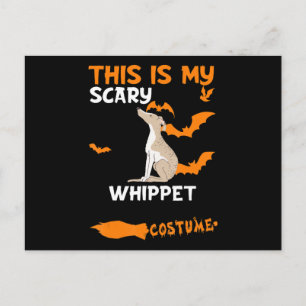 Carte Postale Faire-part T-shirt Lazy Scary Dog