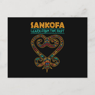 Carte Postale Faire-part Tableau de l'histoire noire