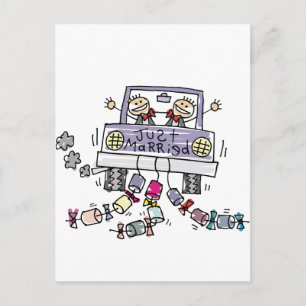 Carte Postale Faire-part Un Mariage gay vient de se marier