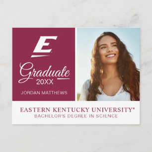 Carte Postale Faire-part Université de l'est du Kentucky E
