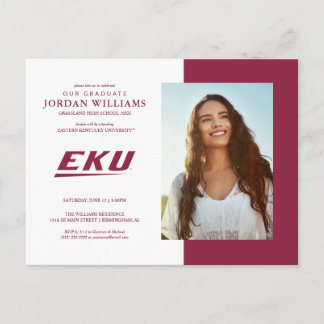 Carte Postale Faire-part Université de l'est du Kentucky | EKU