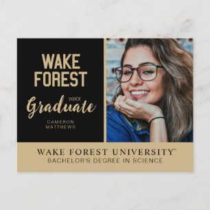 Carte Postale Faire-part Université Wake Forest   Wake Forest