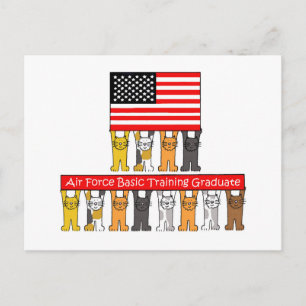 Carte Postale Faire-part USA Air Force Base Training Graduate