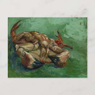 Carte Postale Faire-part Van Gogh Le crabe sur son dos Changement d'adr