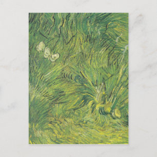 Carte Postale Faire-part Van Gogh   Papillons   Nouvelle adresse