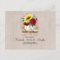 Vase de tournesols citrouille blanche pour save th