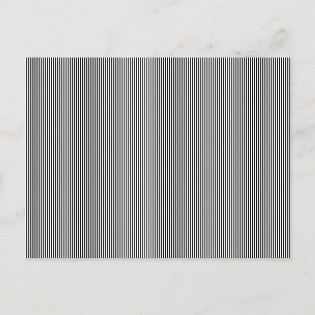 Carte Postale Faire-part Vertical Design One (Devant)