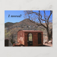 Vieux Caboose dans le Far West