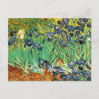 Carte Postale Faire-part Vincent van Gogh,Iris
