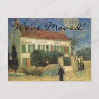 Vincent van Gogh - La Maison blanche la nuit