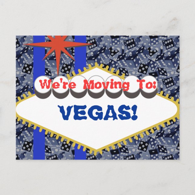Carte Postale Faire-part Vivats Vegas ! (Devant)