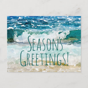 Carte Postale Faire-part Vœux de nouvelle demeure pour la saison