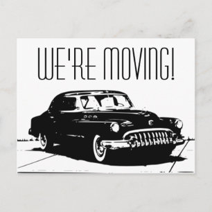 Carte Postale Faire-part Voiture Ancienne