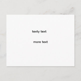 Carte Postale Faire-part waefwef announcement postcard