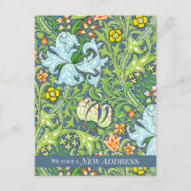 William Morris Golden Lily CC1223 en mouvement