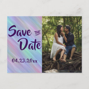 Carte Postale Faire-part Wisps Whimsical   Holo Fairy Pastel Photo Event