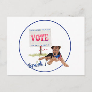 Carte Postale Faire sortir le VOTE