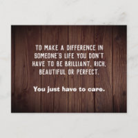 Faire une différence dans le bois de vie de quelqu