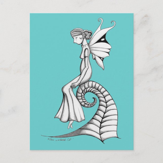 Carte Postale Fairie (Devant)