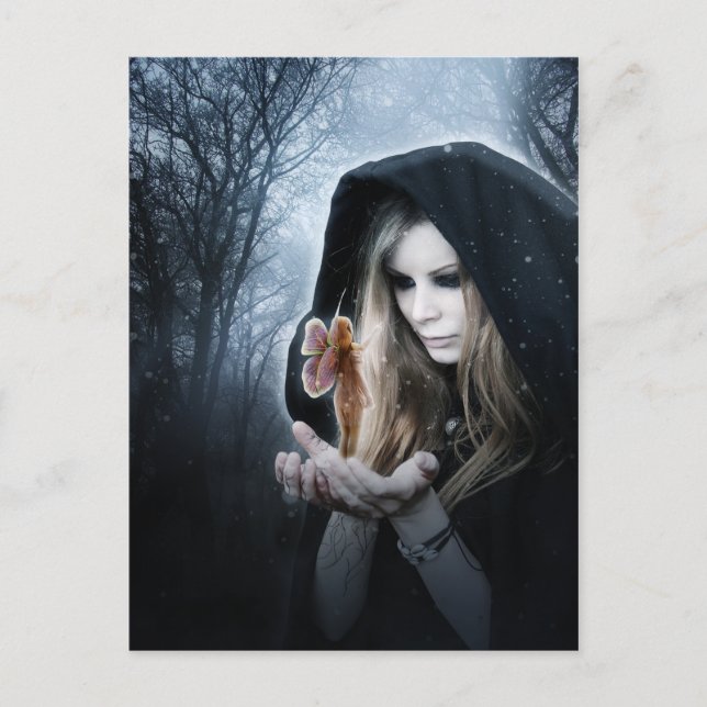 Carte Postale Fairy and Girl (Devant)