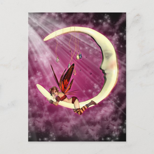 Carte postale Fairy de janvier (Devant)