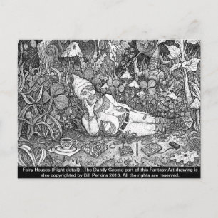 Carte postale Fairy Houses #3