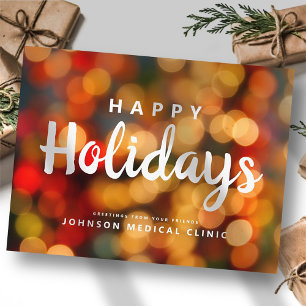 Carte Postale Fairy Lights Médicale Clinique Vacances Bonjour