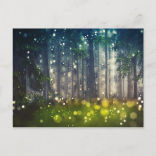 Carte Postale Fairytale Forest Tree Nature Paysage Art