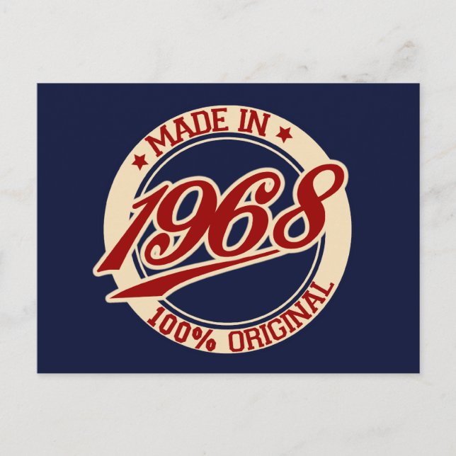 Carte Postale Fait En 1968 (Devant)