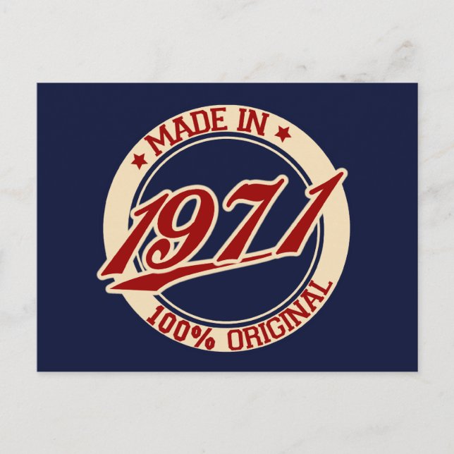 Carte Postale Fait En 1971 (Devant)