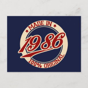 Carte Postale Fait En 1986