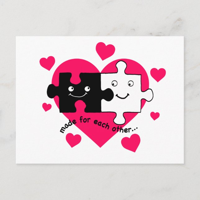Carte Postale Fait pour l'autre ! (Devant)