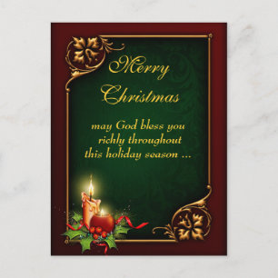 Carte postale faite sur commande de Joyeux Noël