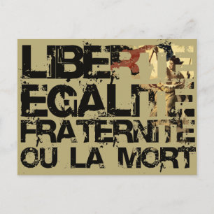 Carte Postale Faites-le à la manière française !