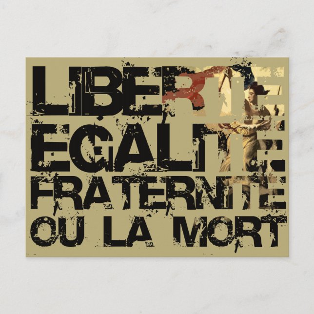 Carte Postale Faites-le à la manière française ! (Devant)