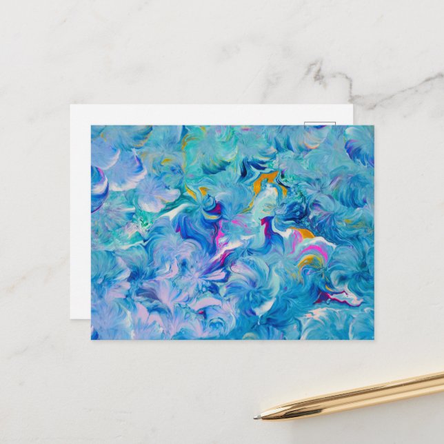 Carte Postale Faites une impression durable avec ces accrochages (Devant/Arrière en situation)