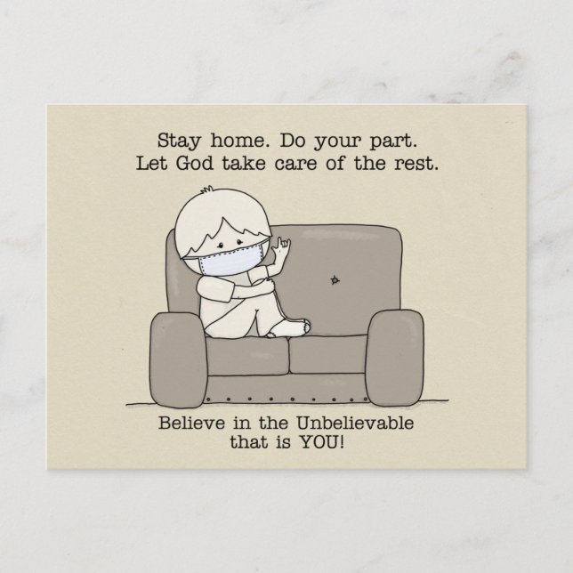 Carte Postale Faites votre part (Devant)