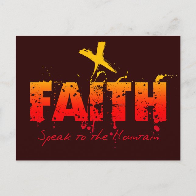 CARTE POSTALE FAITH (Devant)