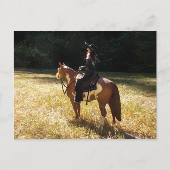 Carte postale Faith et Cowboy (Devant)