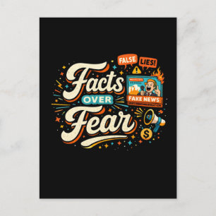 Carte Postale Faits avant la peur