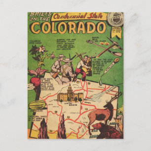 Carte Postale Faits sur le Colorado