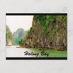 Carte Postale falaises de halong