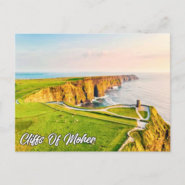 Carte Postale Falaises De Moher, Irlande (Devant)