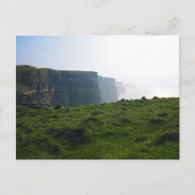 Carte Postale Falaises de Moher - Irlande (Devant)