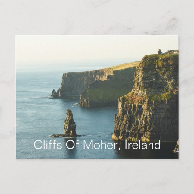 Carte Postale Falaises de Moher Merveille naturelle d'Irlande (Devant)