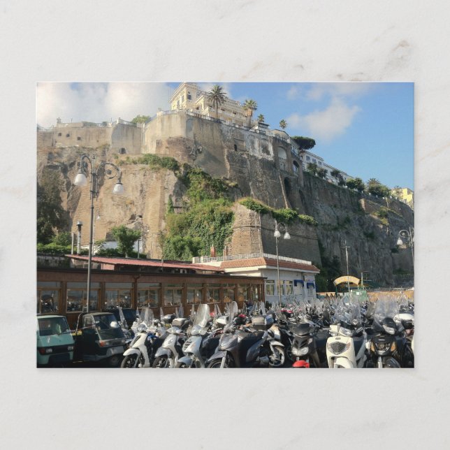 Carte Postale Falaises de Sorrente (Devant)