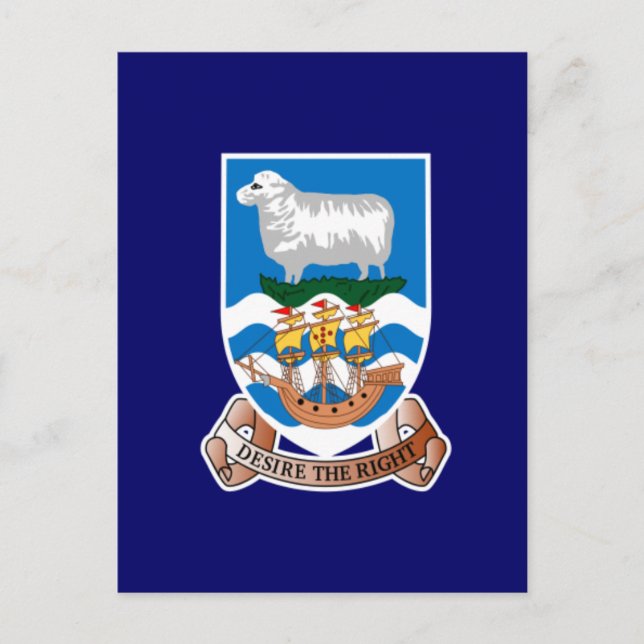 Carte Postale falkland (Devant)