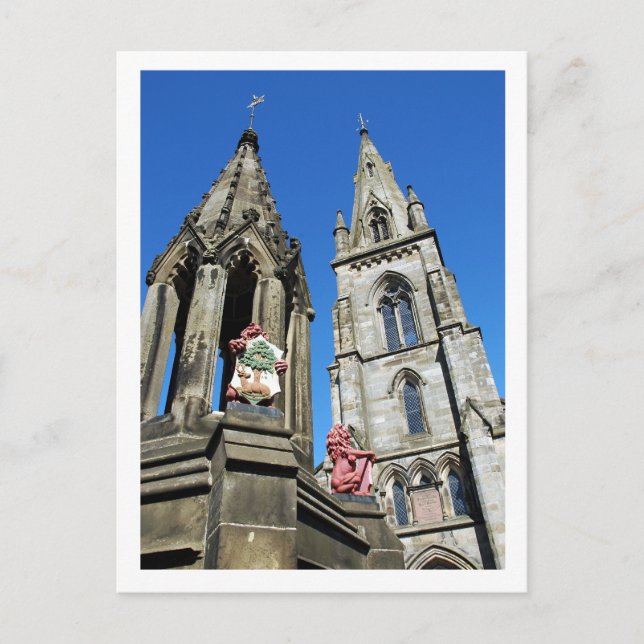 Carte Postale Falkland à Fife, Écosse (Devant)