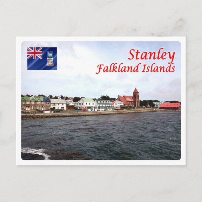 Carte Postale Falkland Islands - Stanley - (Devant)