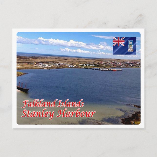 Carte Postale Falkland Islands - Stanley Harbour - (Devant)